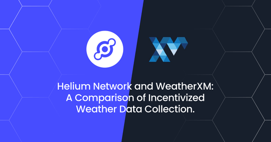 Helium Network and WeatherXM: A Comparison of Incentivized Weather Data Collection - Mapping Network