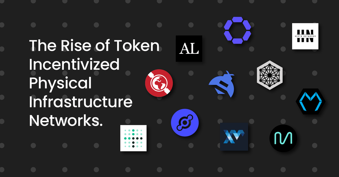 The Rise of Token Incentivized Physical Infrastructure Networks - Mapping Network