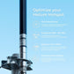 3dBi Fiberglass Antenna (868-915 MHz) - Black (Case of 16 Units) - Mapping Network