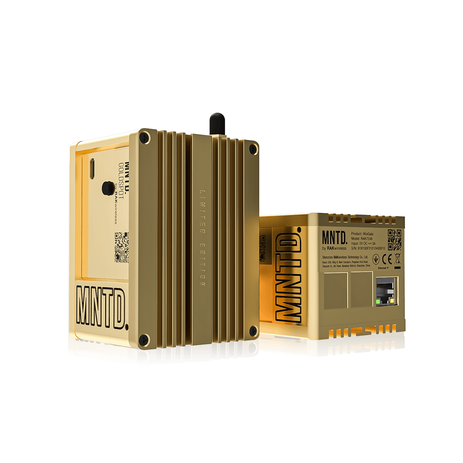 MNTD. Goldspot Miner - Limited Edition - LoRaWAN (US915) - Mapping Network