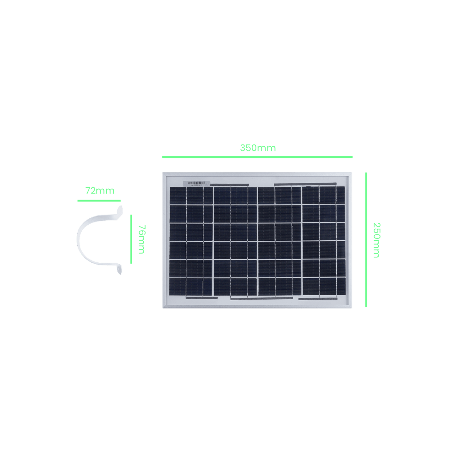 Seeed Outdoor Waterproof Solar Panel - 12W - Mapping Network