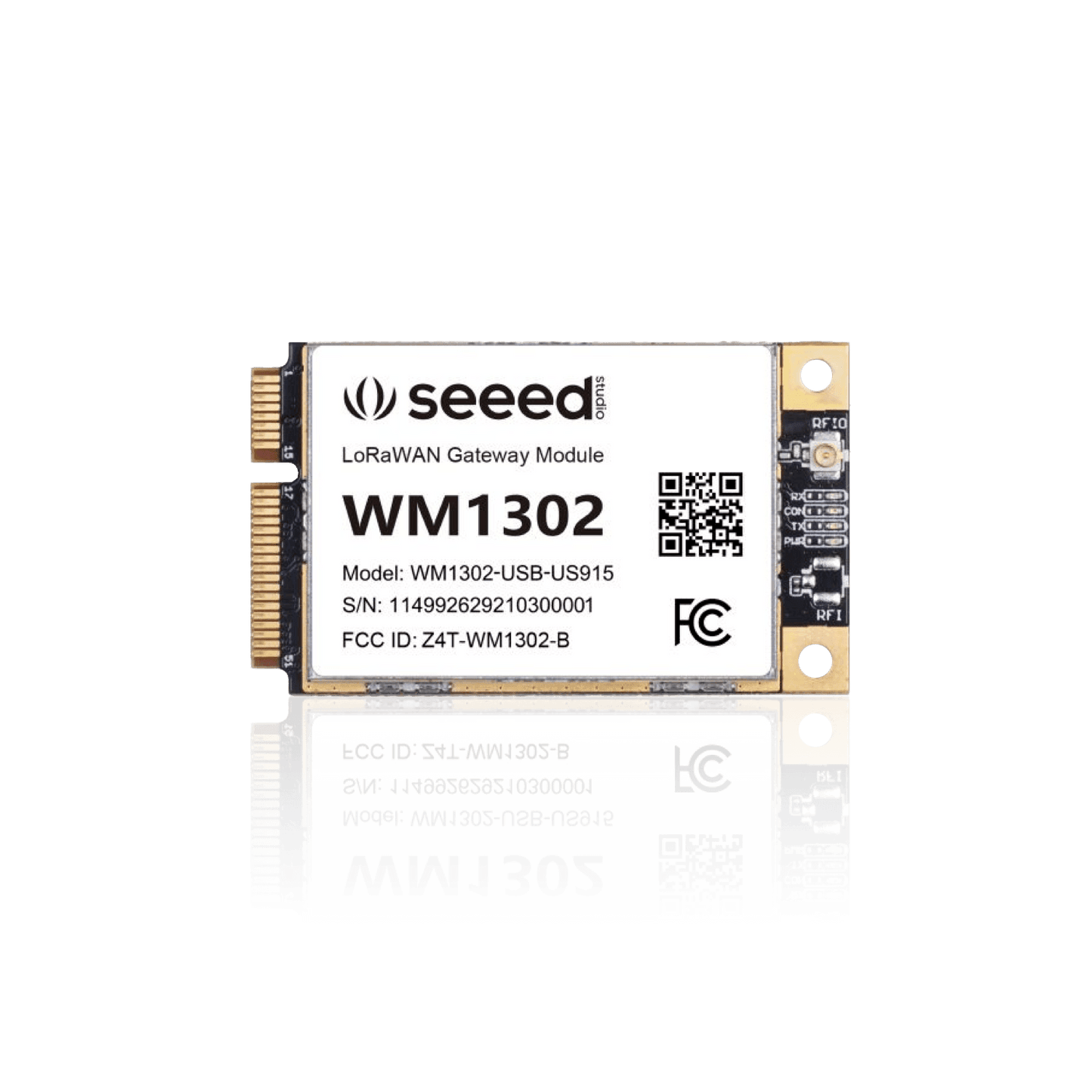 Seeed WM1302 LoRaWAN Gateway Module (USB) - US915 - Mapping Network