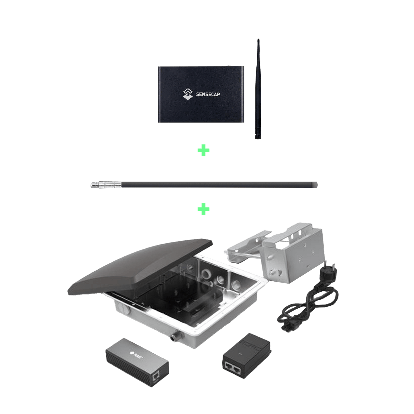 SenseCAP M1 Bundle - Hotspot, Enclosure and McGill Antenna 6.5 dBi - Mapping Network